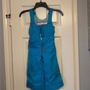 Obermeyer Teal Kids Overalls